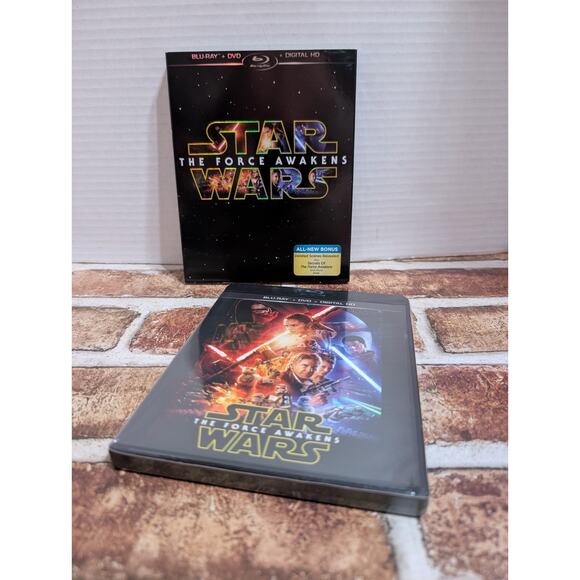 Star Wars: The Force Awakens (Blu-ray / DVD Combo, 2015) + Digital HD NEW SEALED - Picture 4 of 5